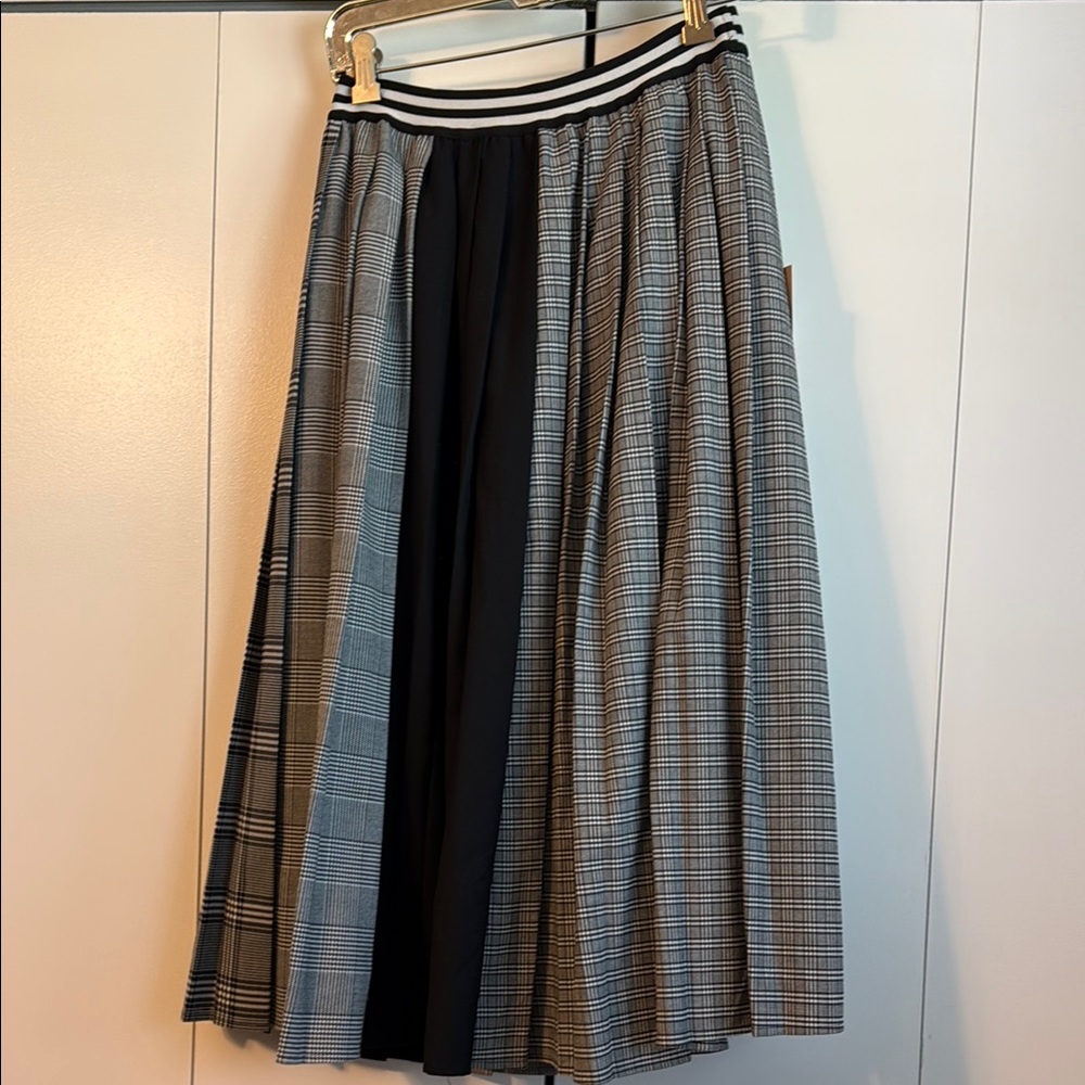 Halogen Black and Gray Women's Skirt, medium